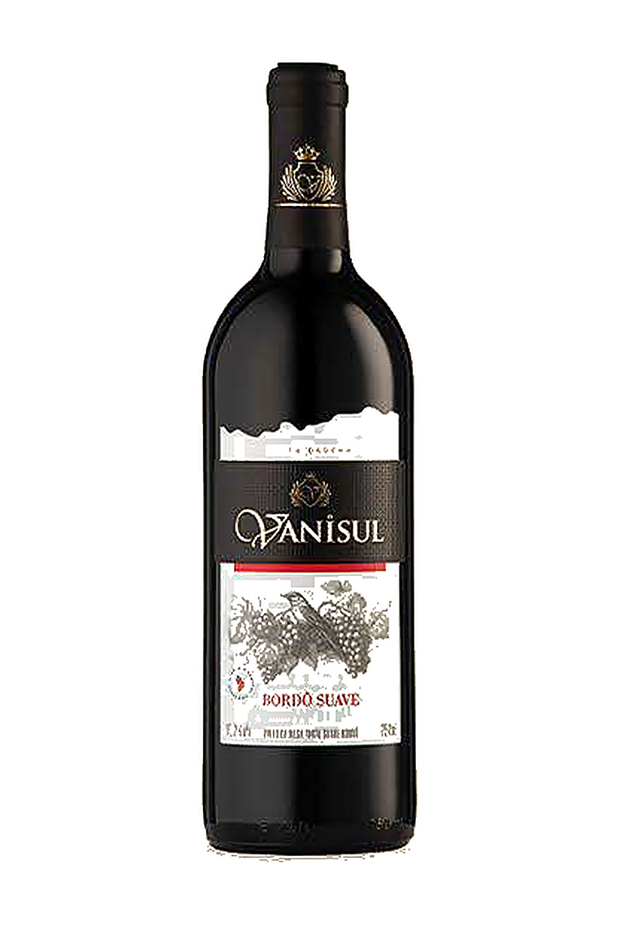 Vinho de Mesa Tinto Suave Bordô
