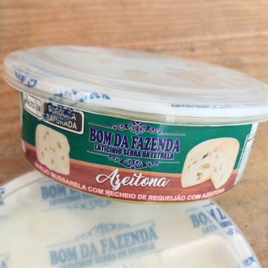 Queijo Trufado Bom Da Fazenda Metade - Azeitona