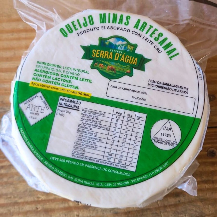 Queijo Canastra Meia Cura Inteiro