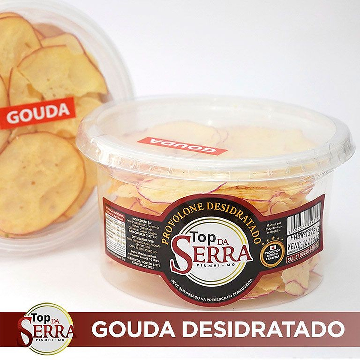 Queijo Gouda Desidratado