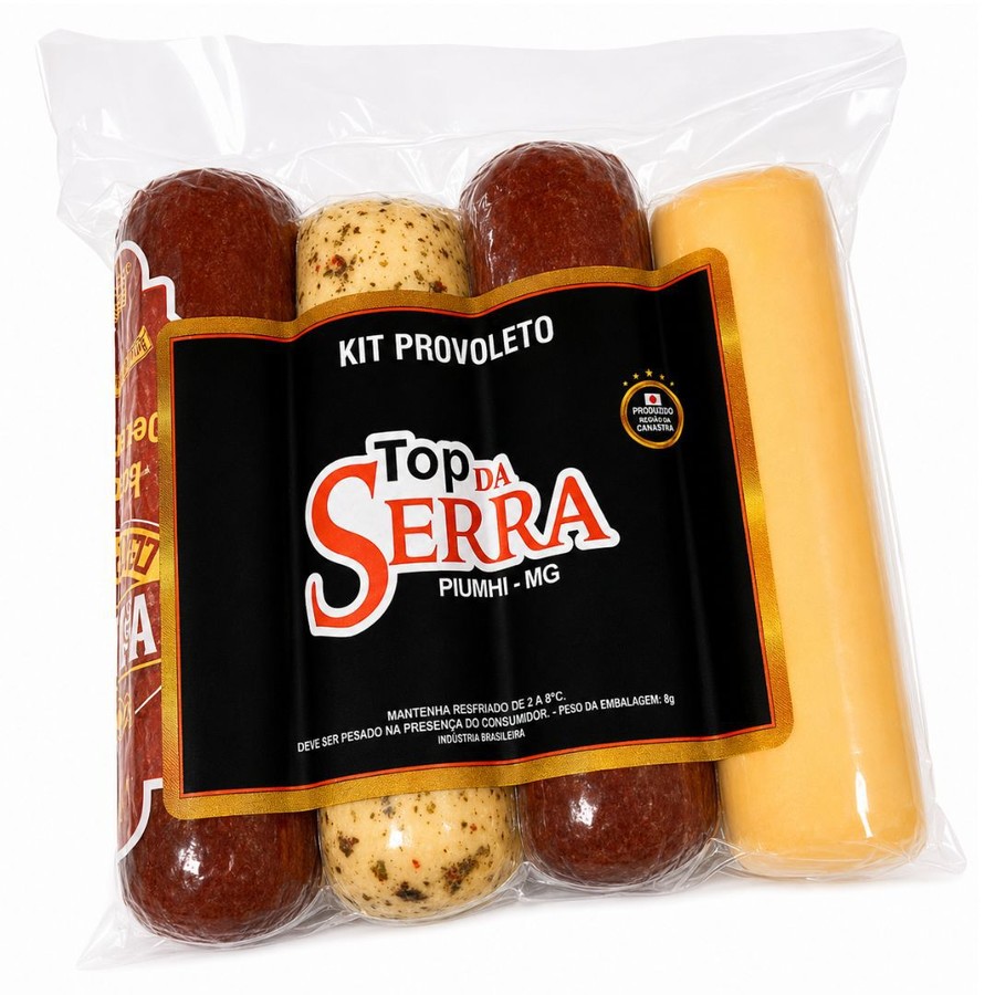 Queijo Kit Provoletto Com 2 Queijos e 2 Lombos