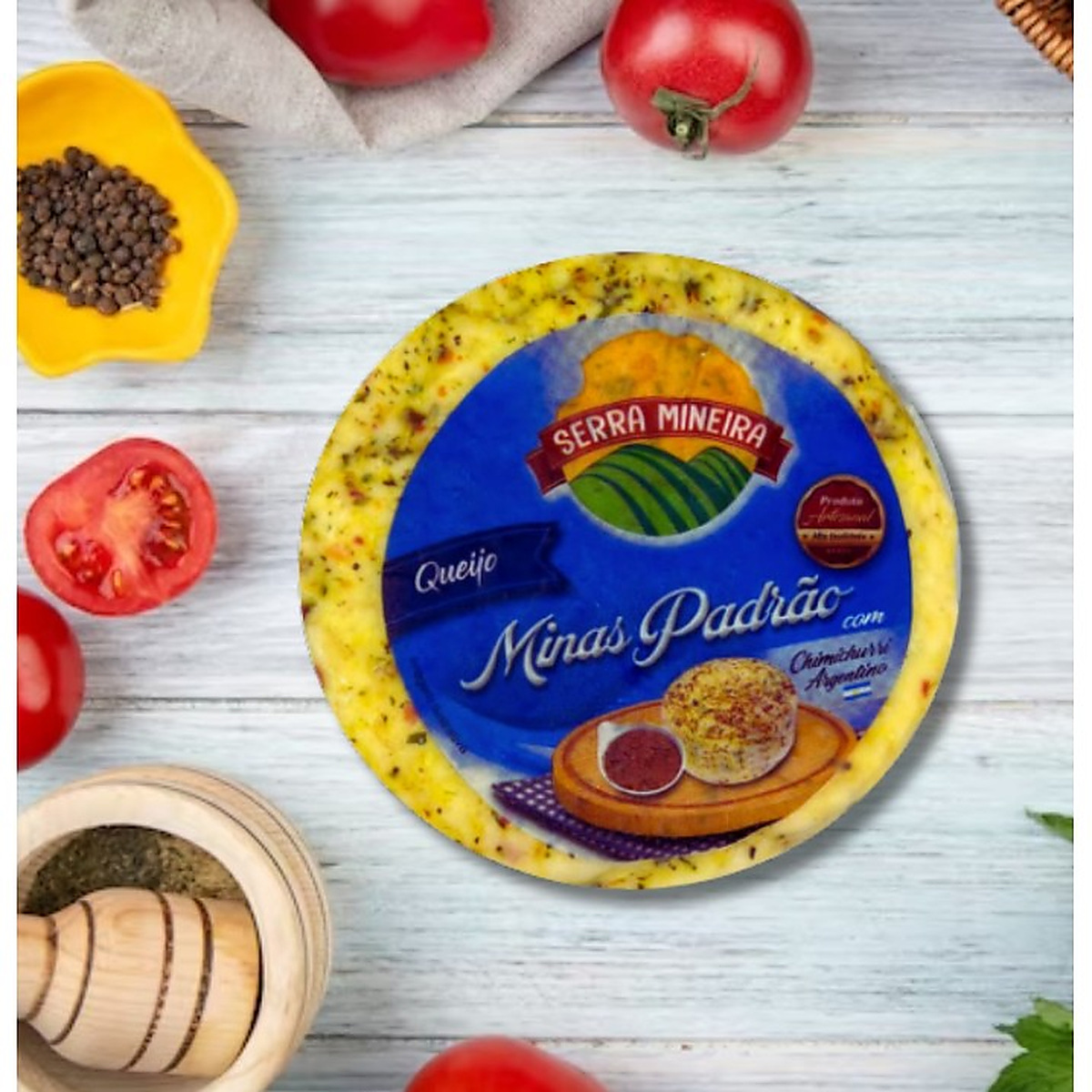Queijo Minas Padrão com Chimichurri Argentino Serra Mineira