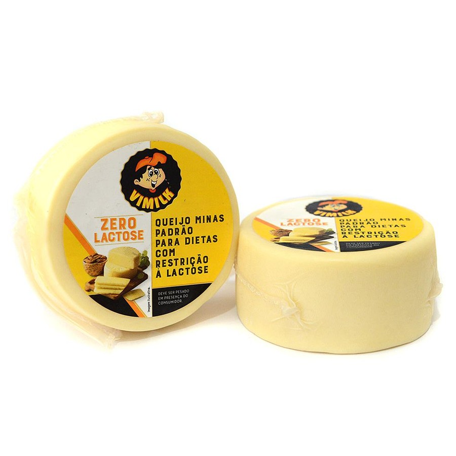 Queijo Minas Padrão Zero Lactose Vimilk