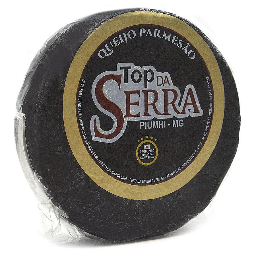 Queijo Parmesão Capa Preta Redondo