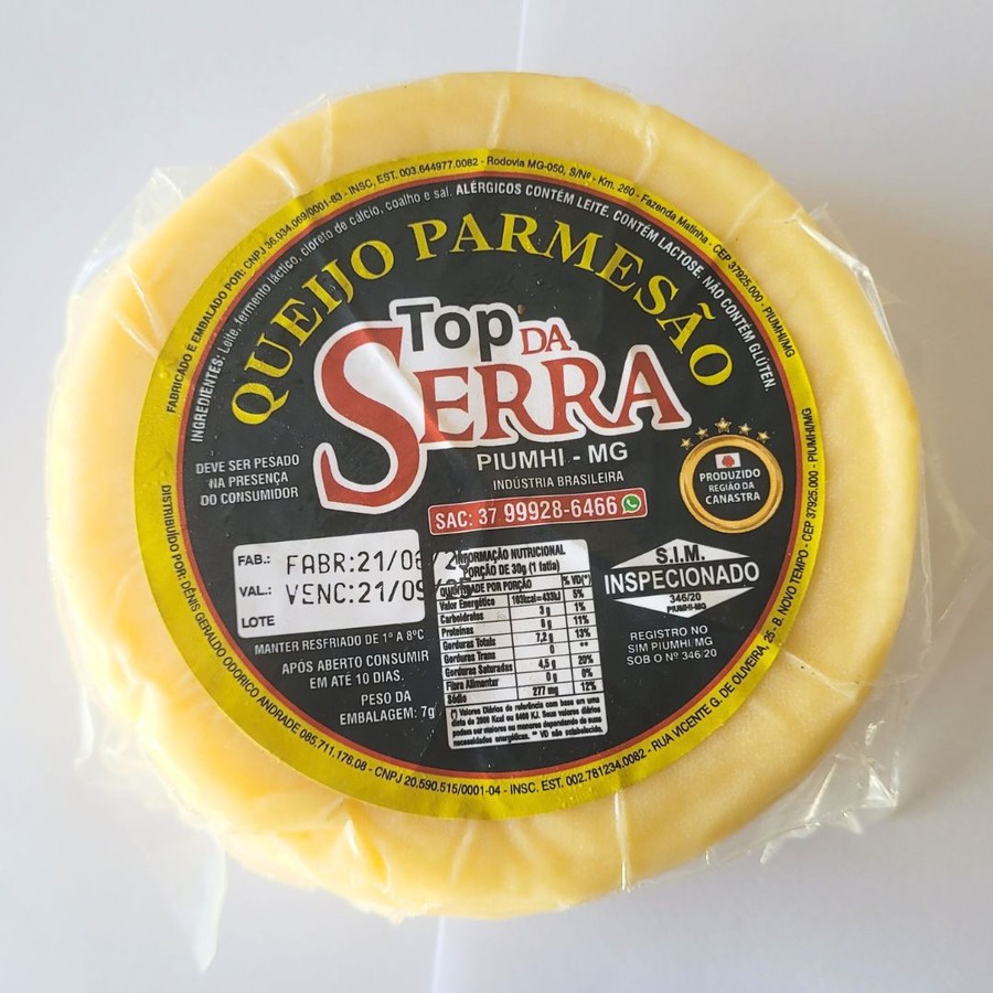 Queijo Parmesão peça com 1 quilo