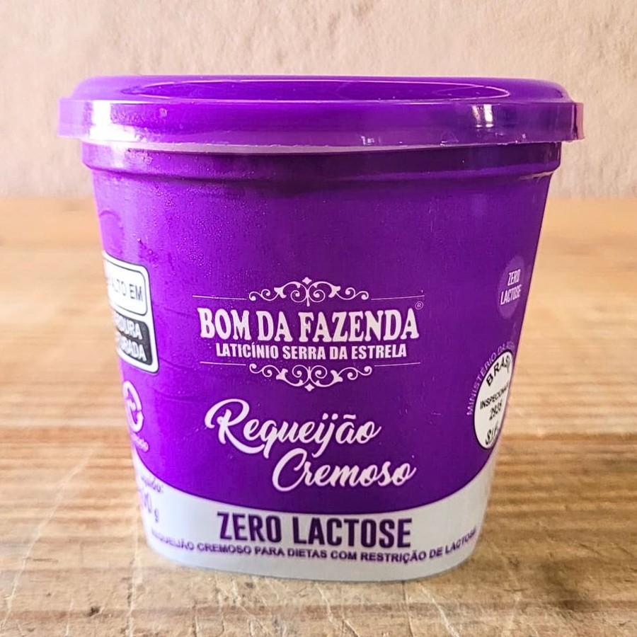 Requeijão Cremoso Bom da Fazenda Zero Lactose