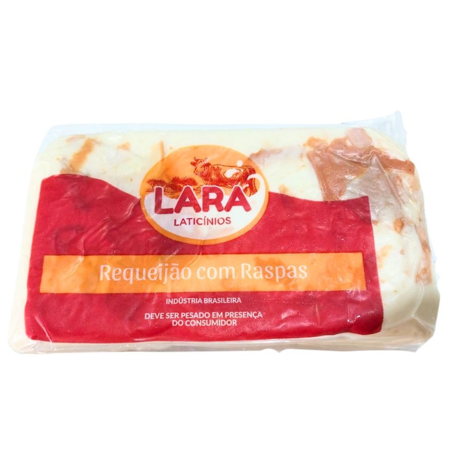 Requeijão em Barra Lara com Raspas