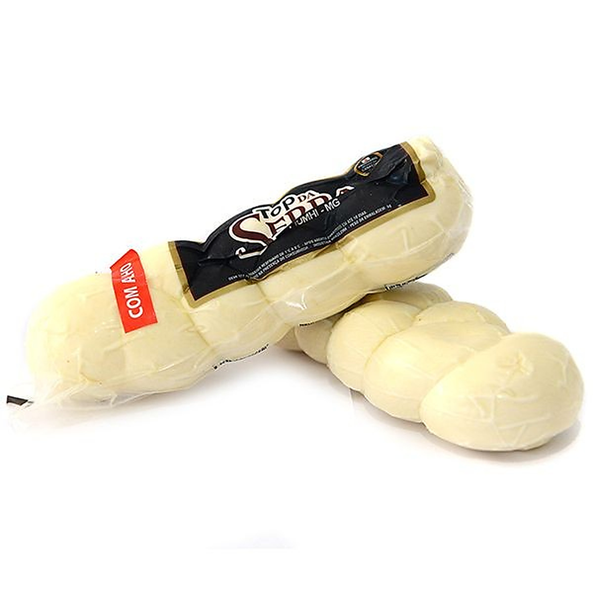 Queijo Trança Branca Com Alho
