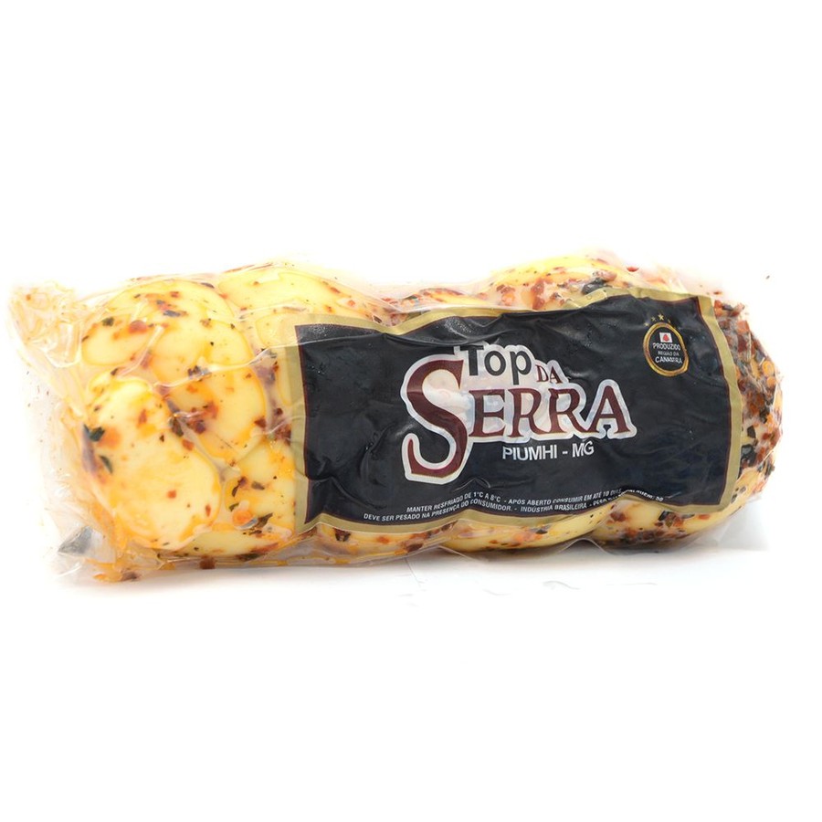 Queijo Trança Temperada Com Tomate Seco