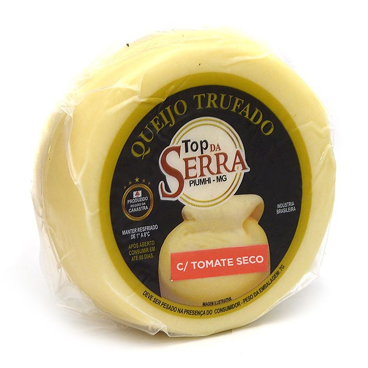 Queijo Trufado Com Tomate Seco