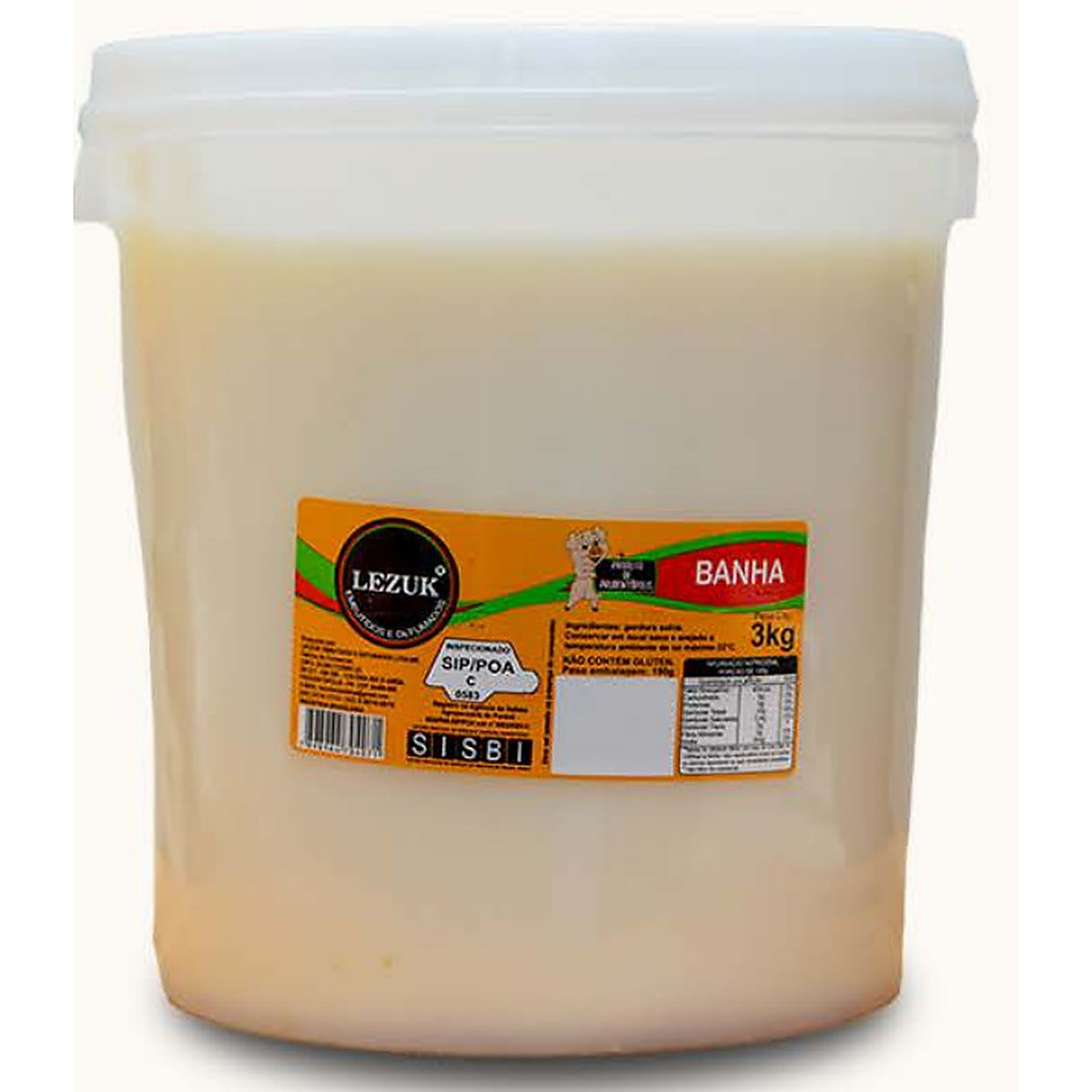 Banha Suína 3 kg